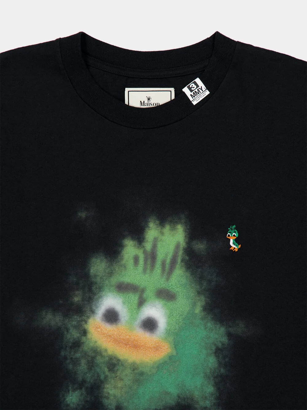 Black Leon Printed T-Shirt - Image 3