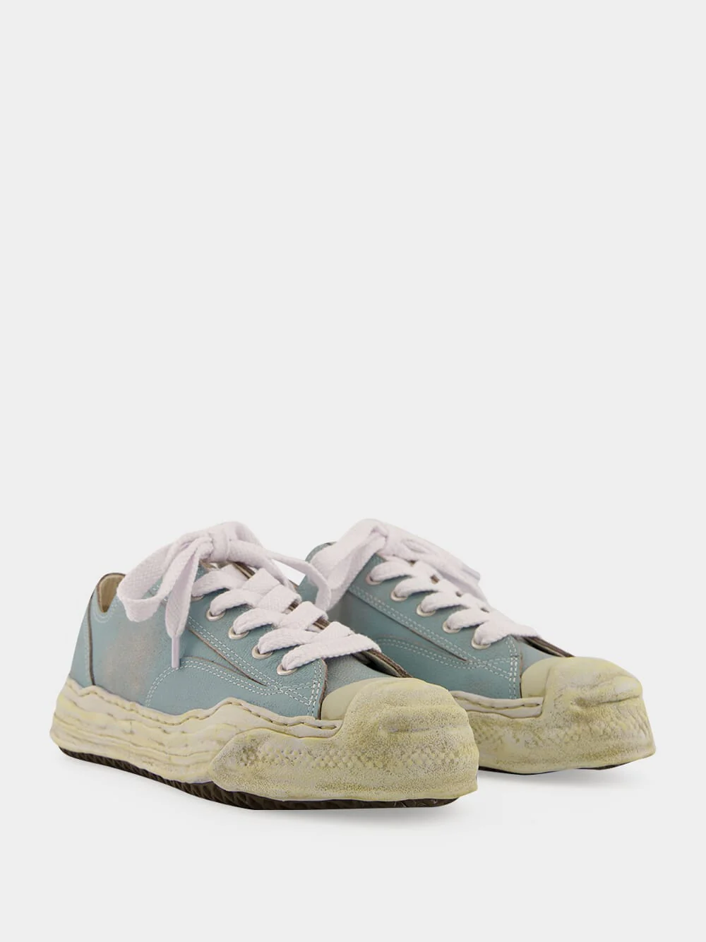 Light Blue Hank OG Sole Sneakers - Image 3