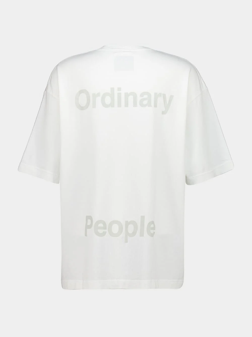White Don’t Tag Me Printed T-Shirt - Image 2