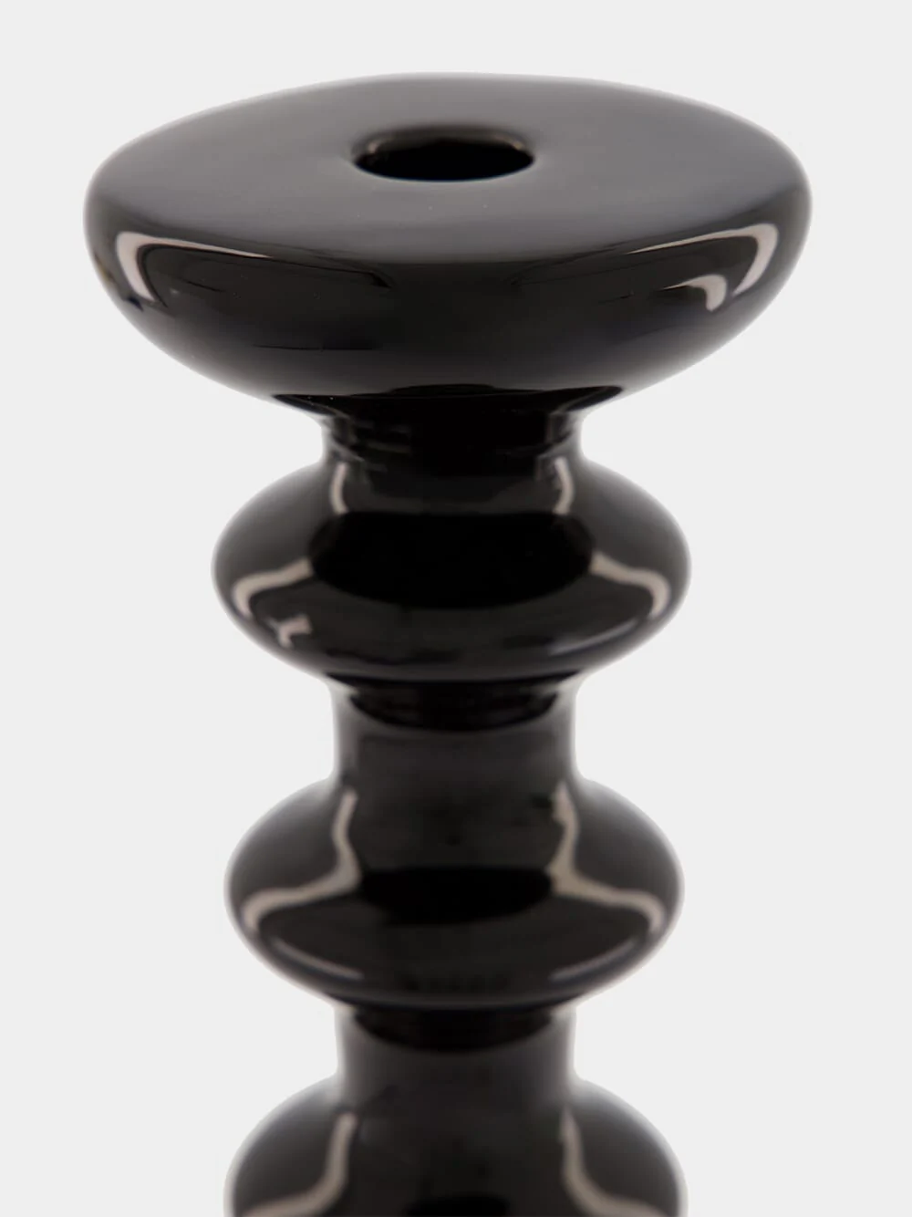 Black Large Slavic Candle Holder - Image 4