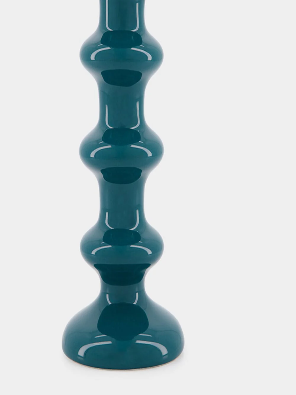 Medium Blue Sarah Slavic Candleholder - Image 3