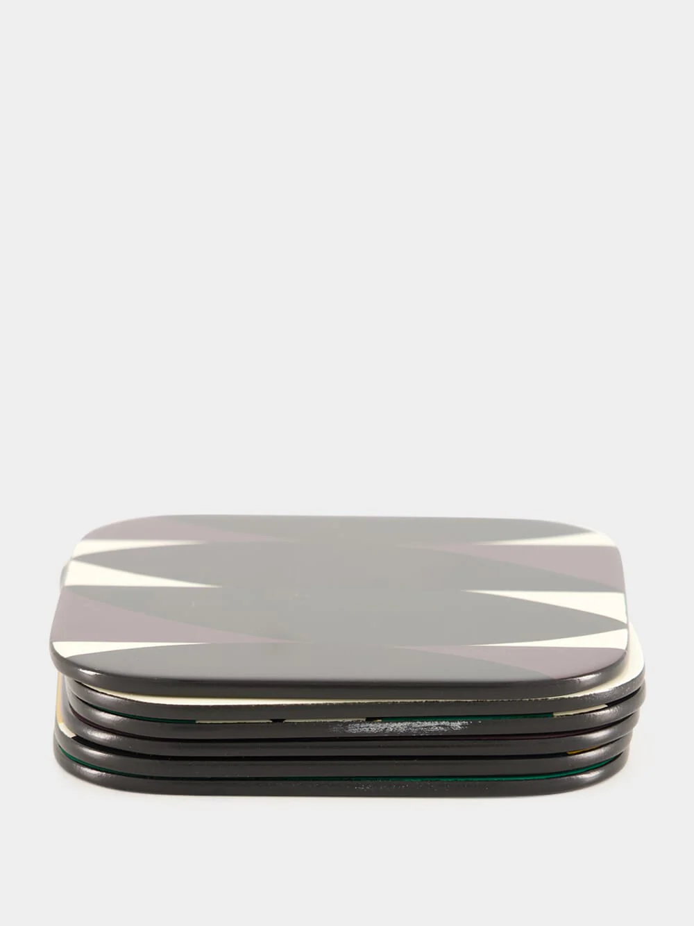 Tchin Coasters in Multicolour Set of 6 - Image 4