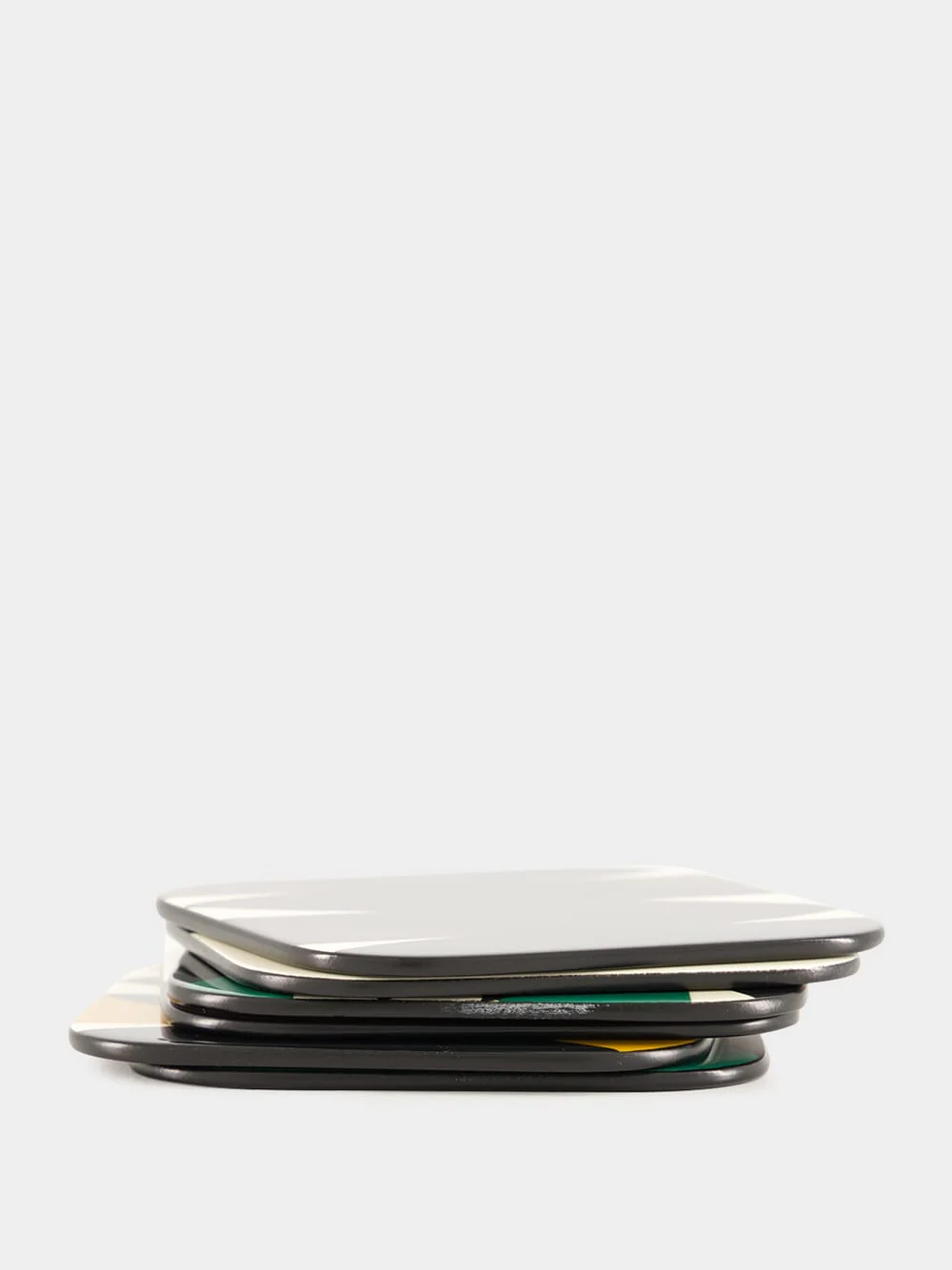 Tchin Coasters in Multicolour Set of 6 - Image 5