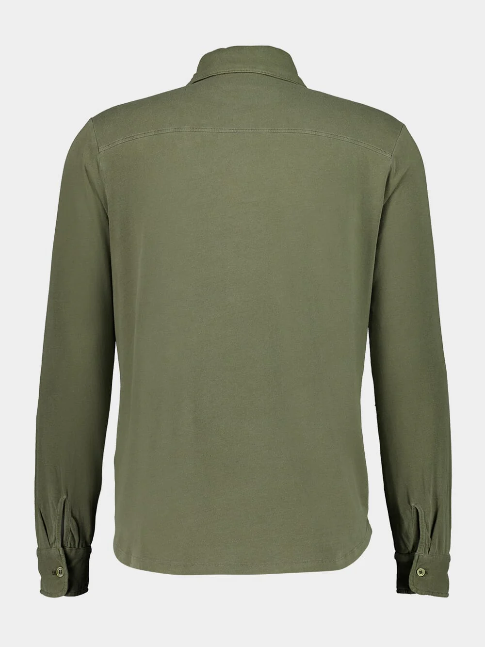 Army Green Herman Long-Sleeved Shirt - Image 2