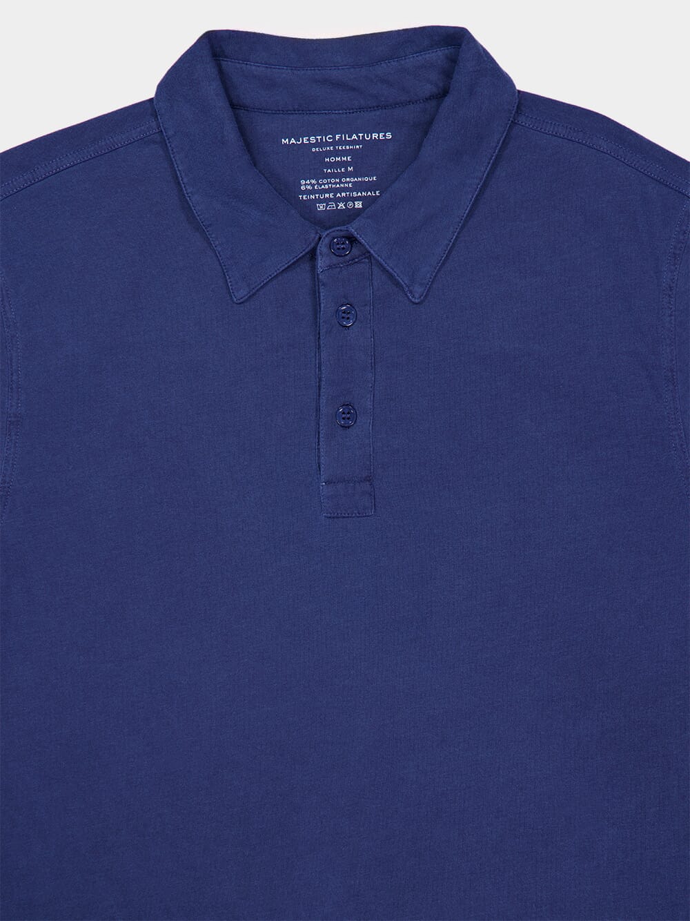 Bleu Taormina Organic Cotton Polo - Image 3