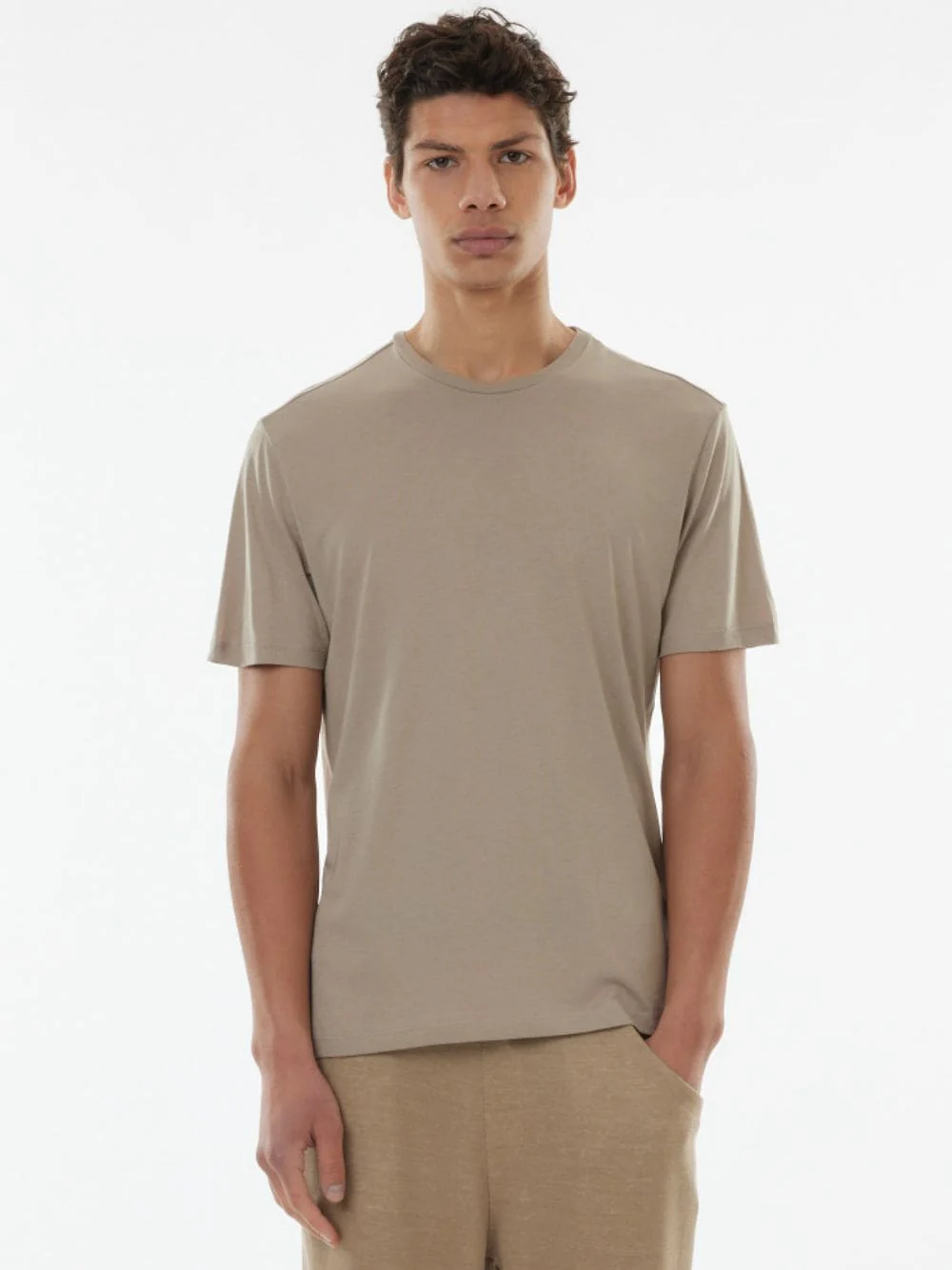 Desert Lyocell Organic Cotton Short-Sleeved T-Shirt - Image 2