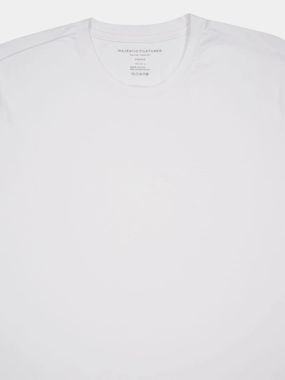 White Cotton T-Shirt - Image 3