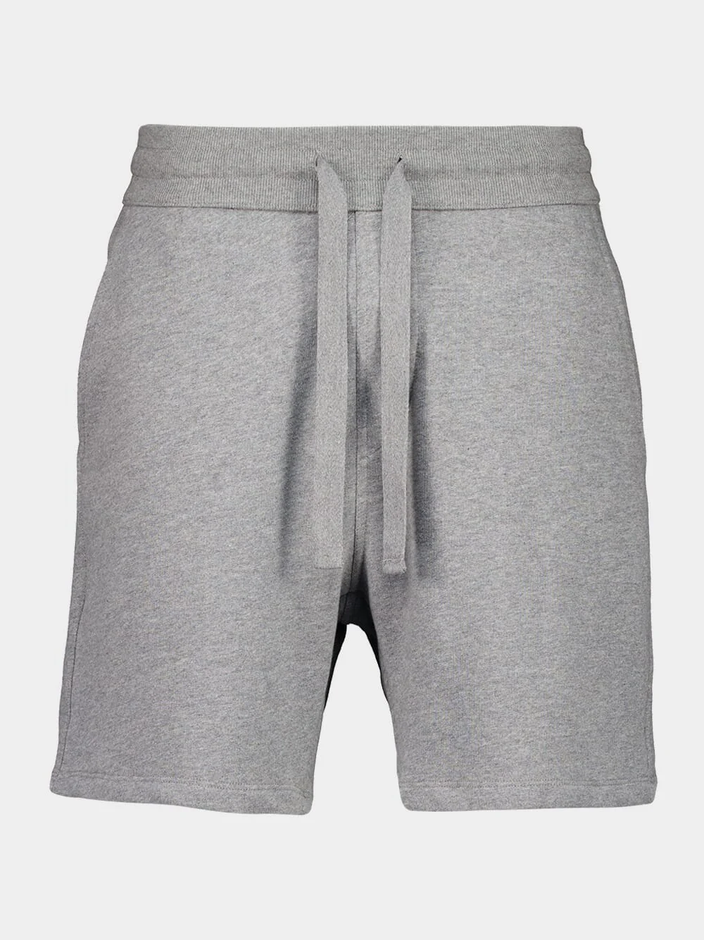 Grey Organic Cotton Casual Shorts