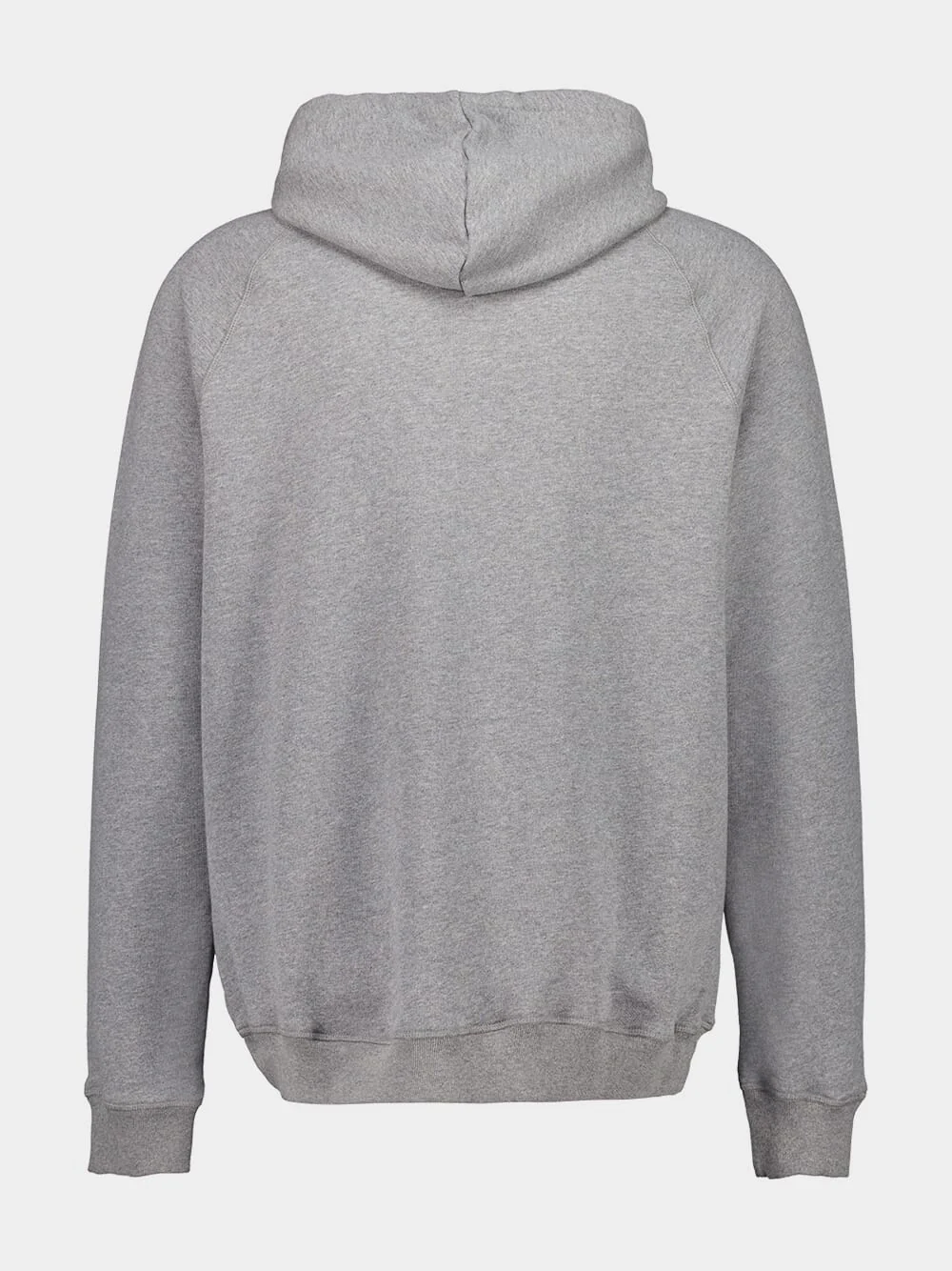 Grey Organic Cotton Zipped Hooded Sweatshirt - Image 2