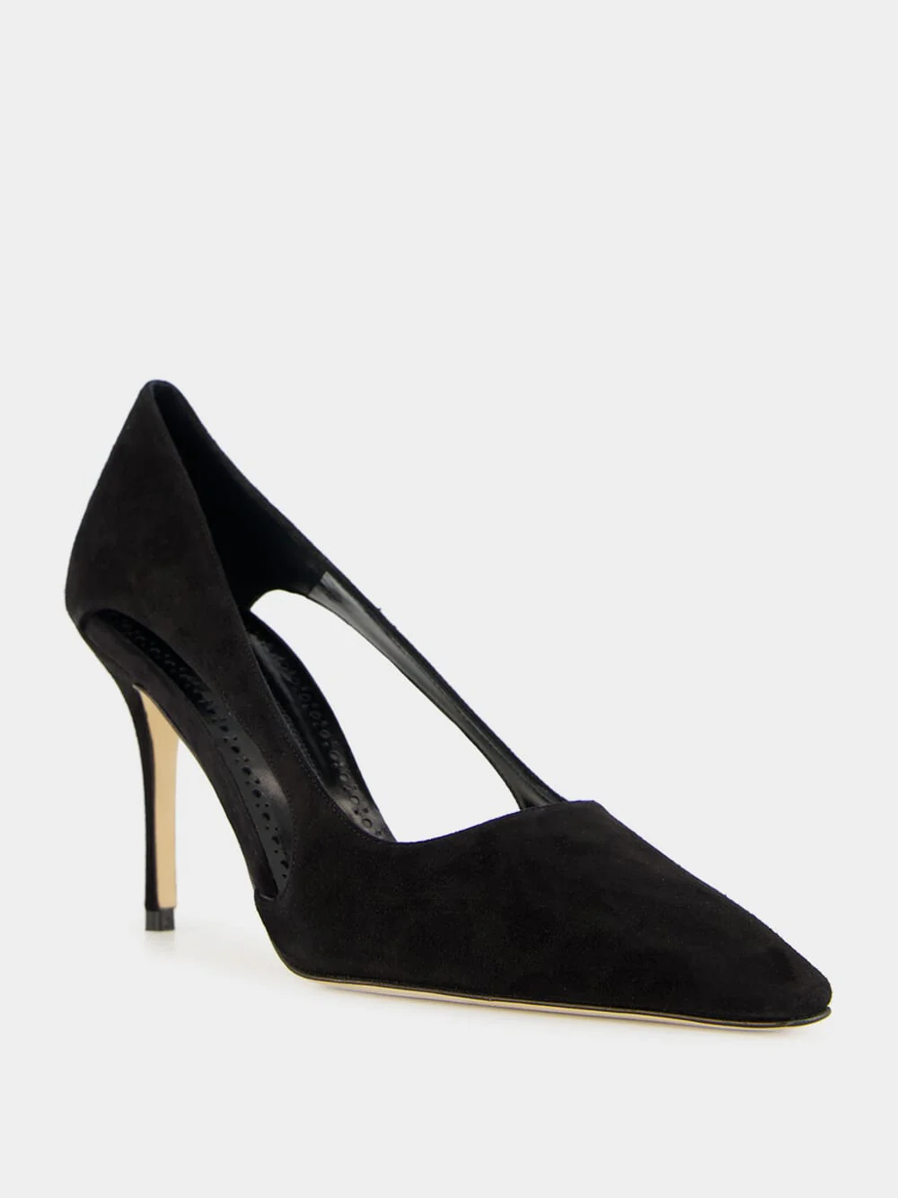 Boukefalos Black Suede Pumps - Image 2
