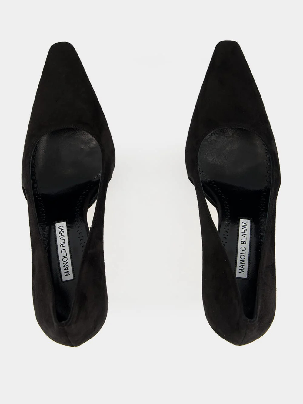 Boukefalos Black Suede Pumps - Image 4