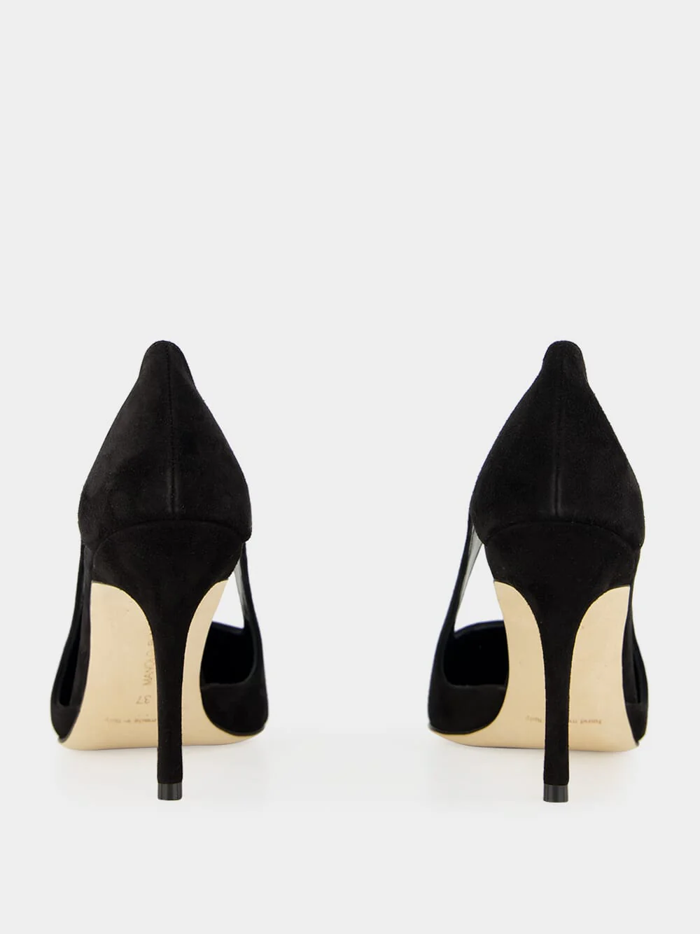 Boukefalos Black Suede Pumps - Image 5