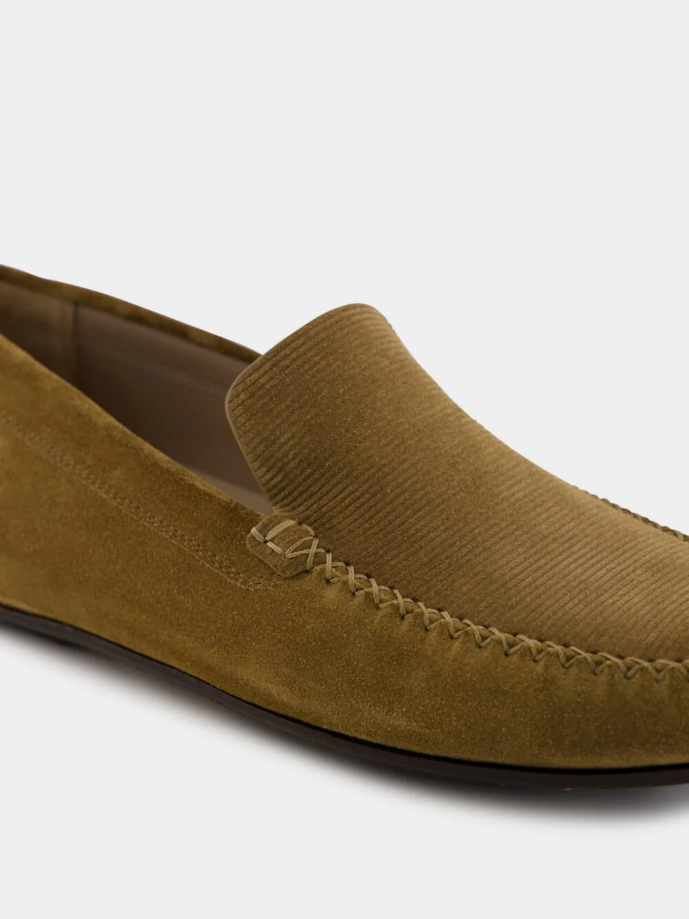Brown Alder Roberi Suede Loafers - Image 14