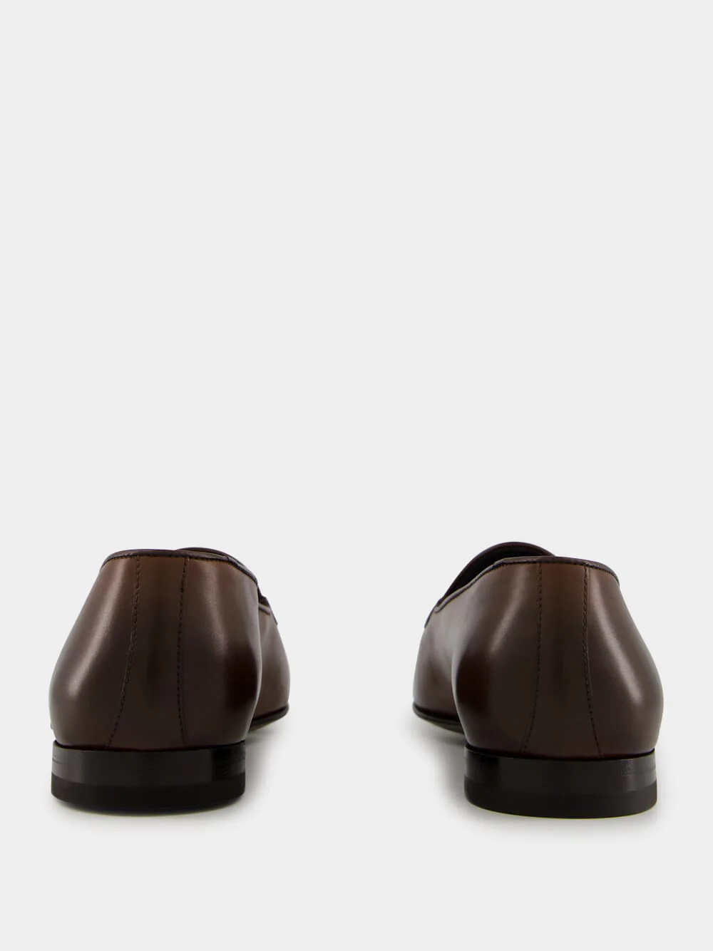 Brown Lennox Calf Leather Loafers - Image 11