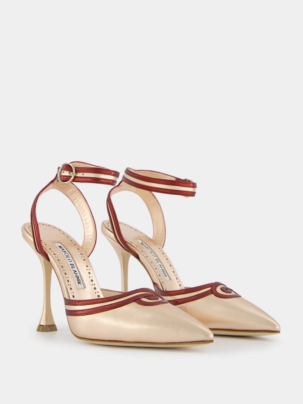 Chonga 105mm Leather Pumps - Image 3