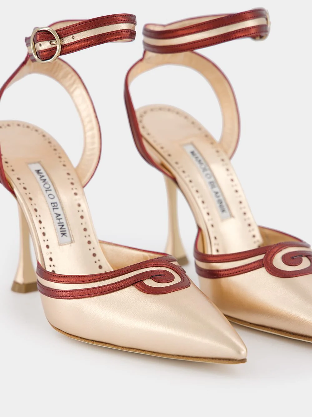 Chonga 105mm Leather Pumps - Image 6
