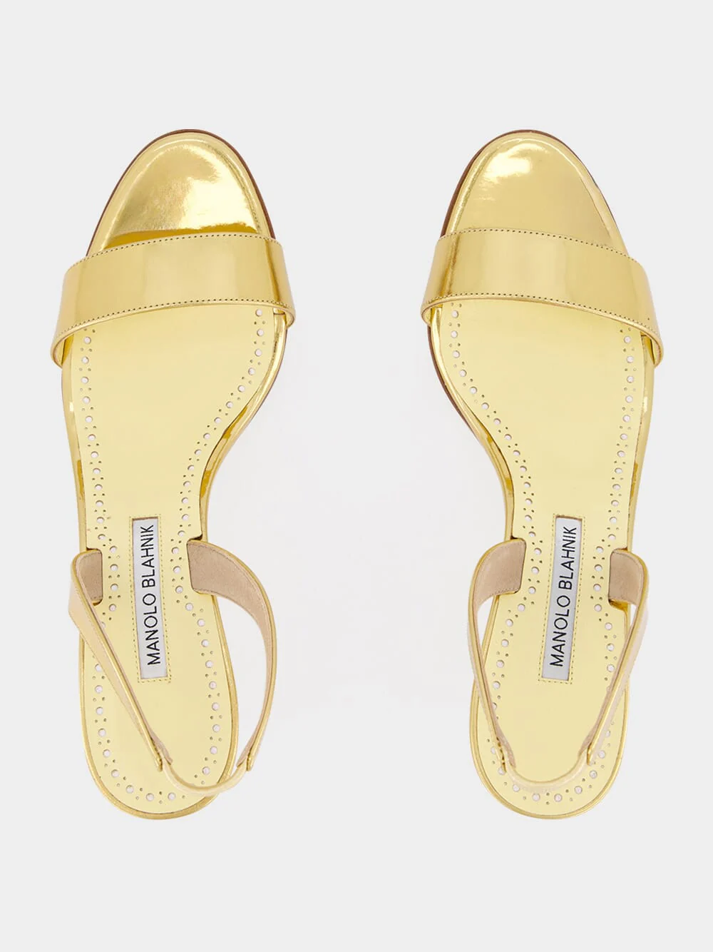 Cupisanpla Gold Slingback Sandals - Image 4