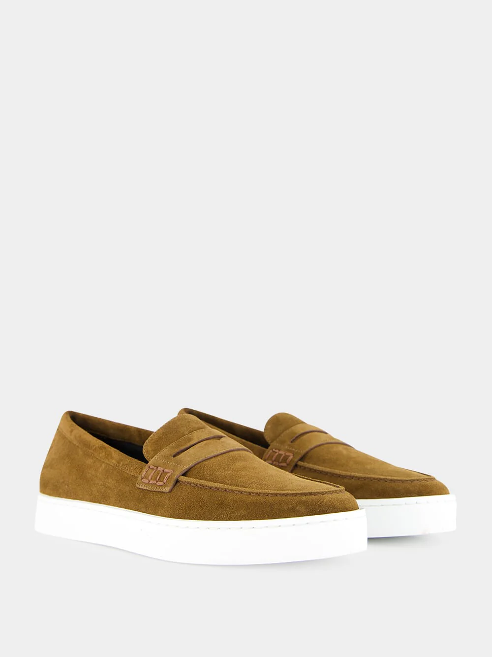 Ellis Brown Suede Moccasins - Image 3