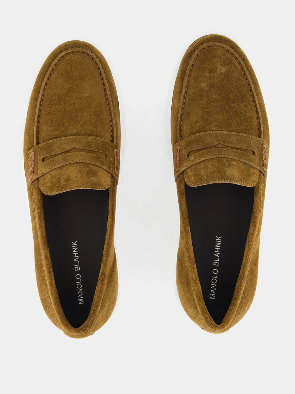 Ellis Brown Suede Moccasins - Image 4