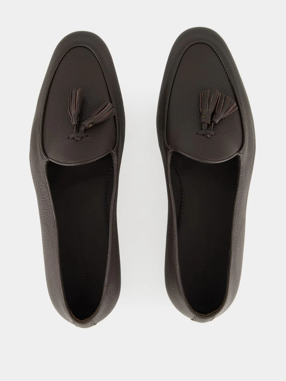 Lennox Dark Brown Leather Tassel Loafers - Image 4
