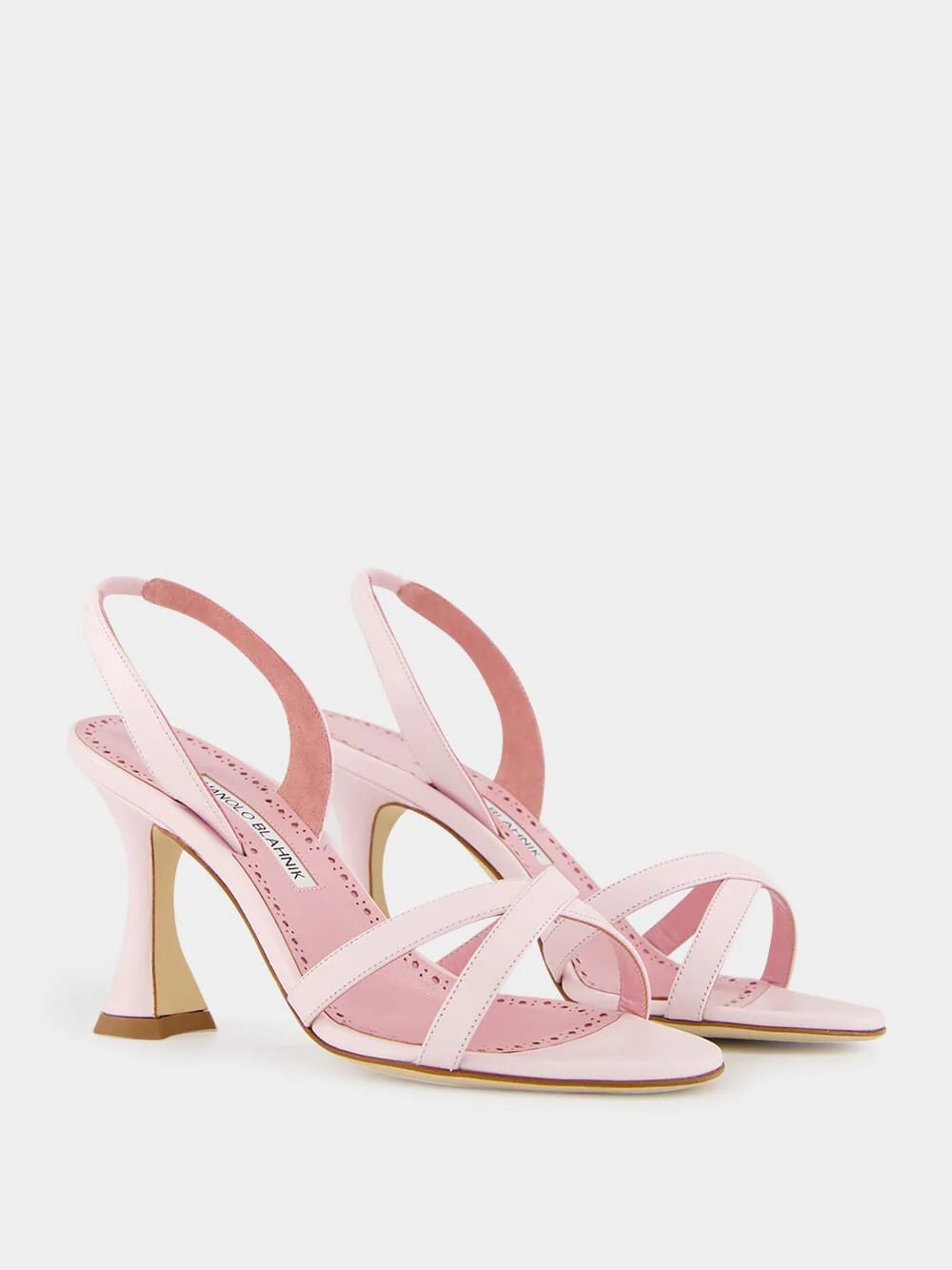 Light Pink Ammoursli Nappa Sandals - Image 10