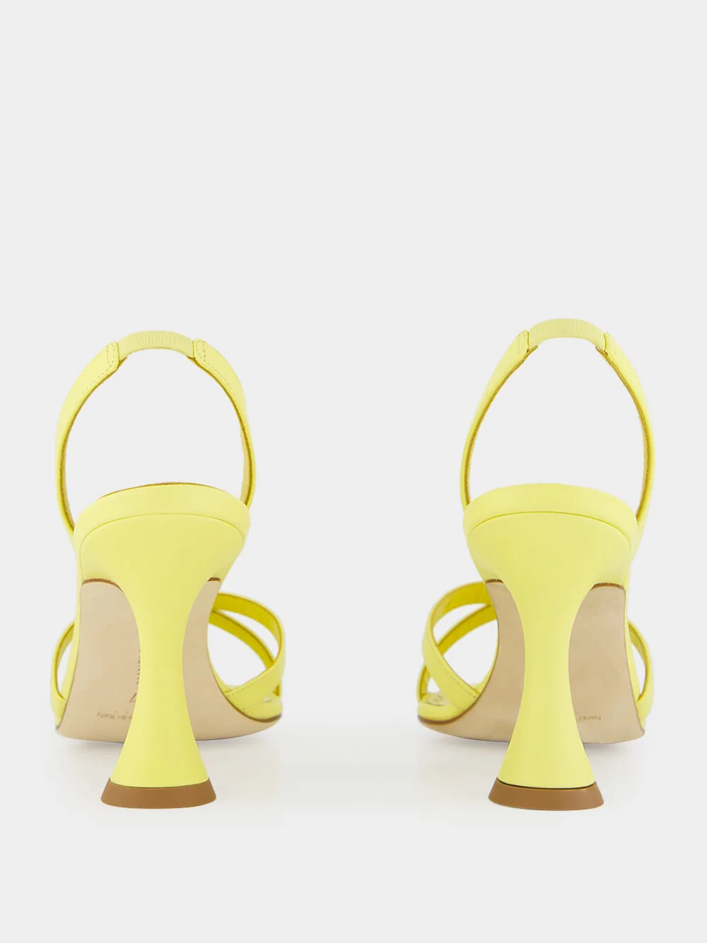 Light Yellow Ammoursli Nappa Sandals - Image 12