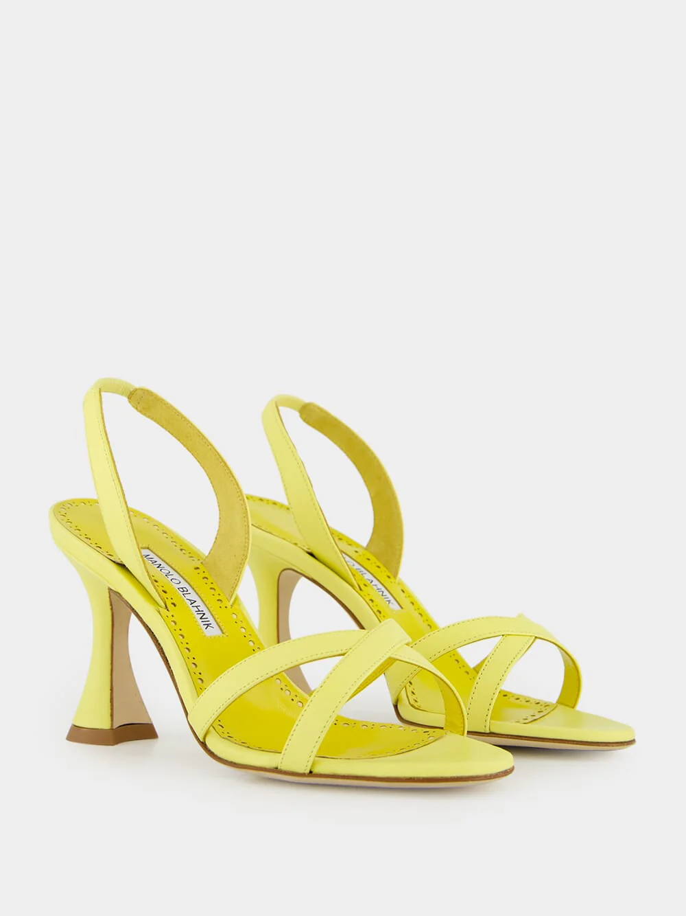 Light Yellow Ammoursli Nappa Sandals - Image 3