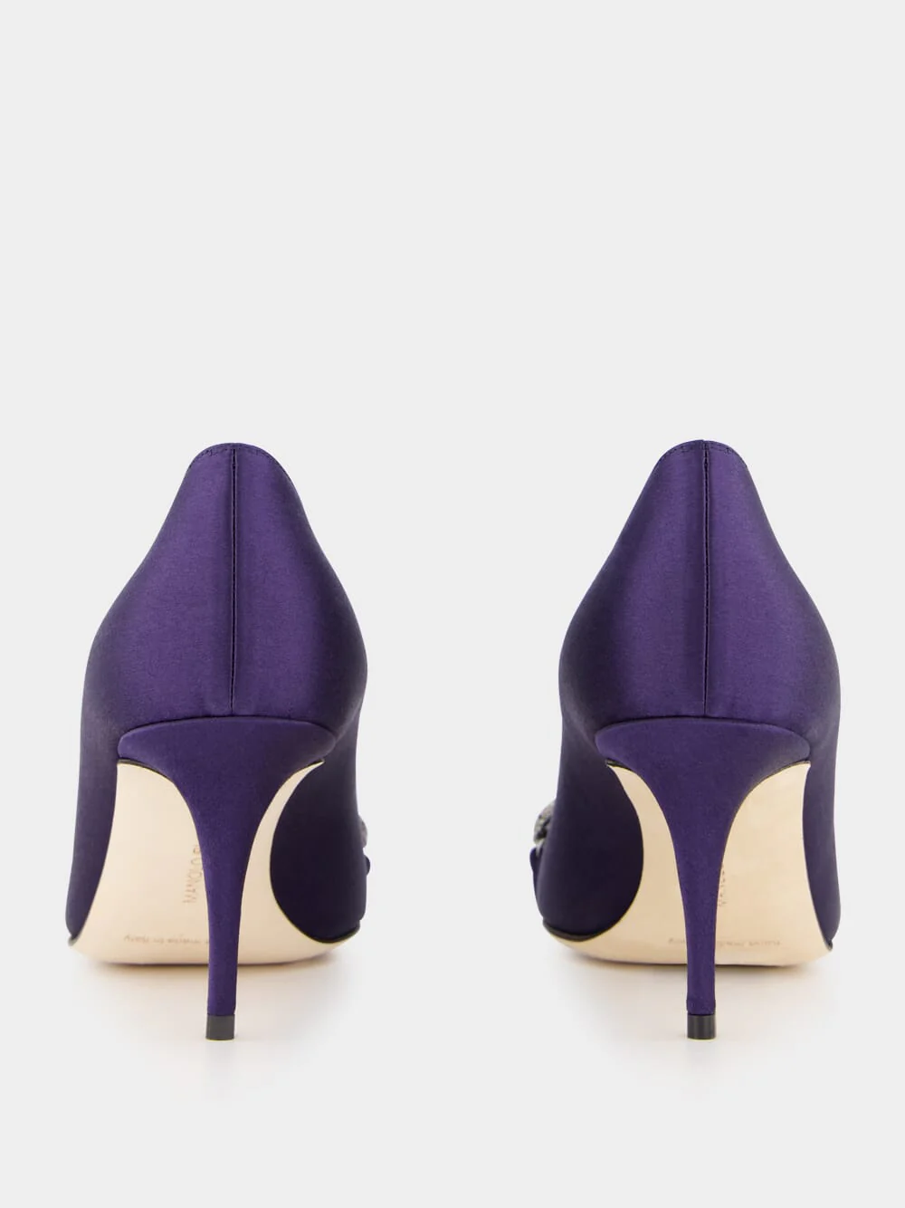 Blue Satin Isteralo 70mm Heels - Image 5