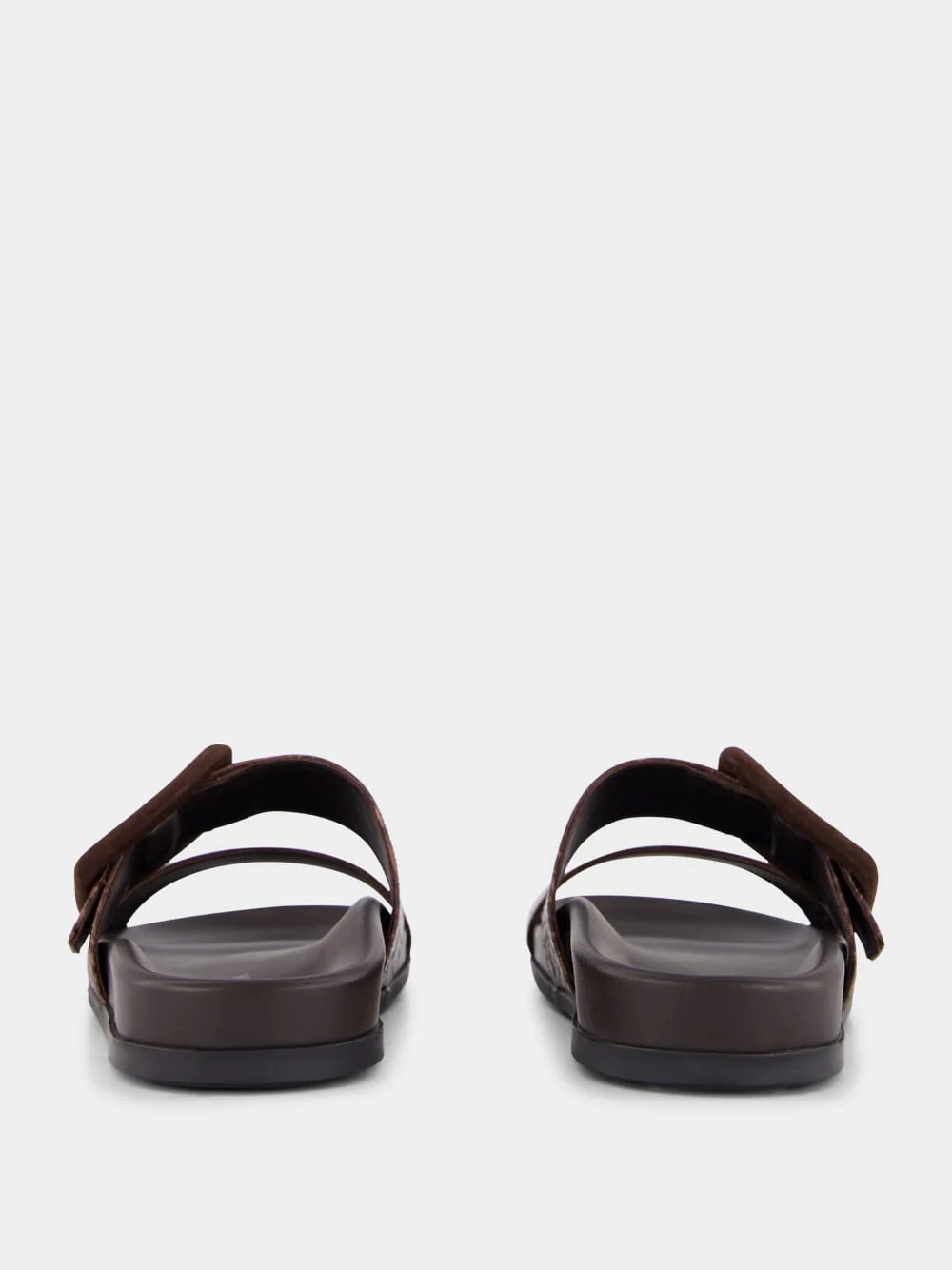 Brown Calf Leather Sandals - Image 5
