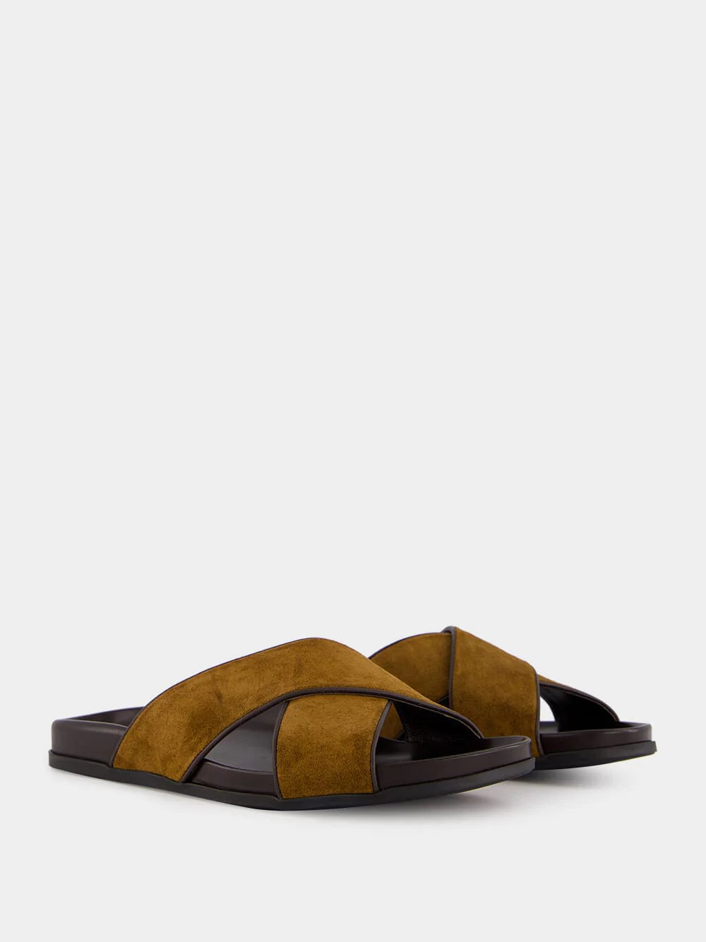 Brown Suede Chiltern Sandals - Image 3