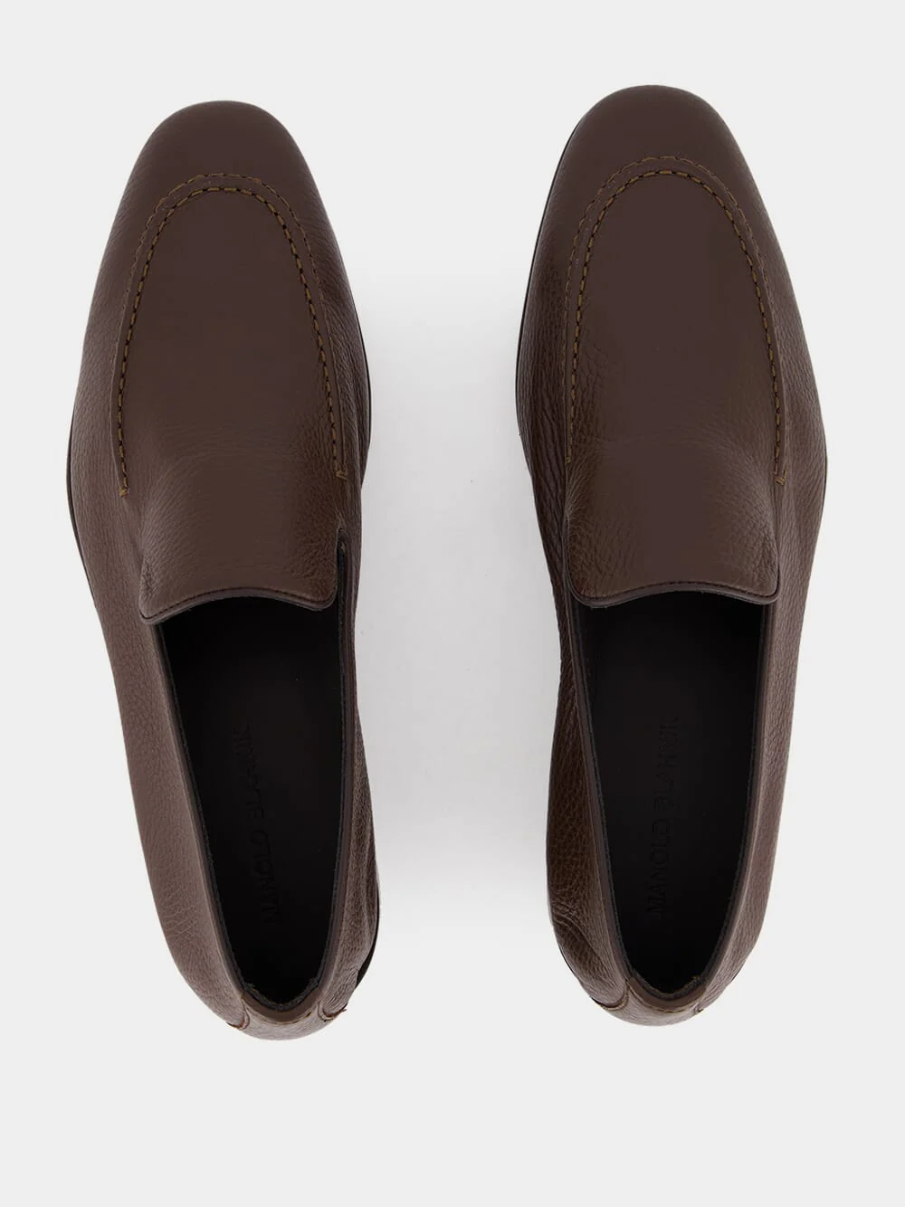Brown Truro Calf Leather Loafers - Image 4