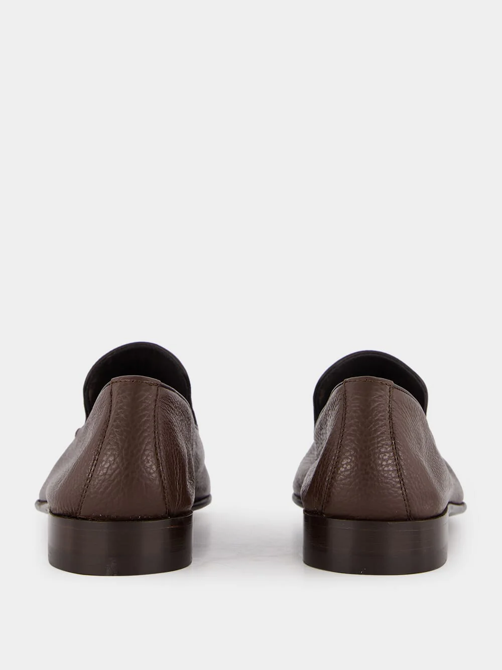 Brown Truro Calf Leather Loafers - Image 5