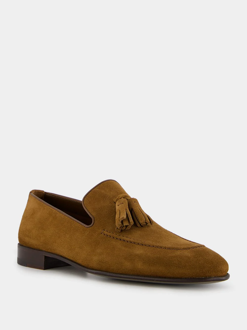 Chester Brown Suede Tassel Loafers - Image 3