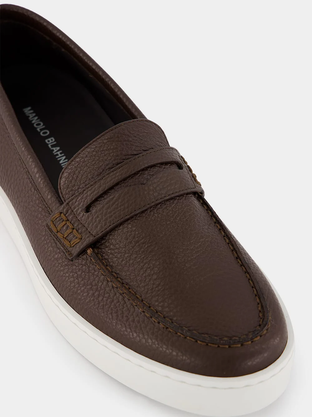 Ellis Brown Calf Leather Loafers - Image 7