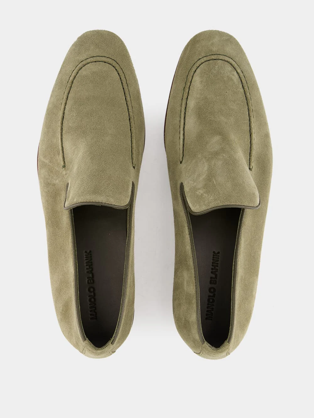 Khaki Truro Suede Loafers - Image 4
