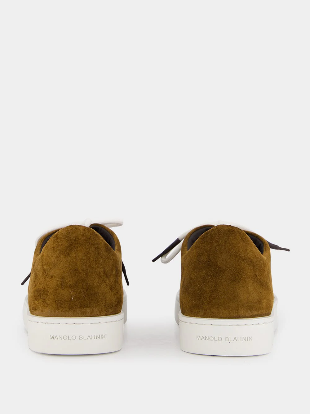 Semanado Brown Suede Low Cut Sneakers - Image 5
