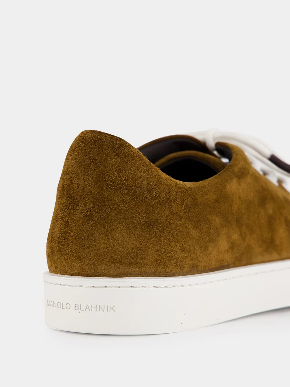 Semanado Brown Suede Low Cut Sneakers - Image 6