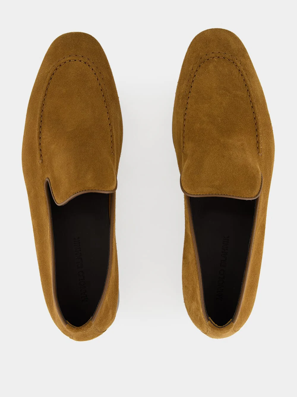 Truro Brown Suede Apron Loafers - Image 4