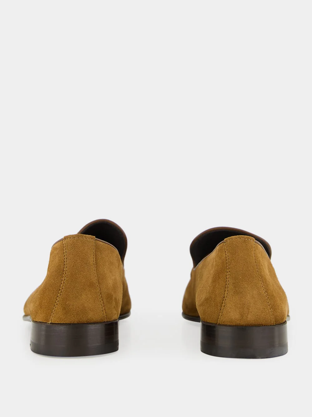 Truro Brown Suede Apron Loafers - Image 5
