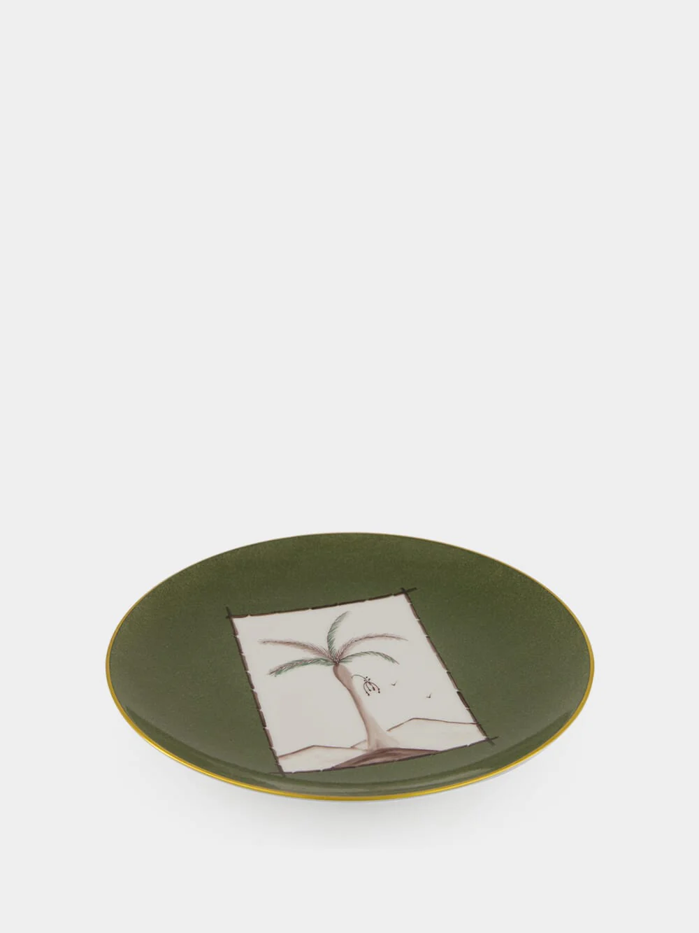 Cartouche Snake Green Salad/Dessert Plate - Image 2