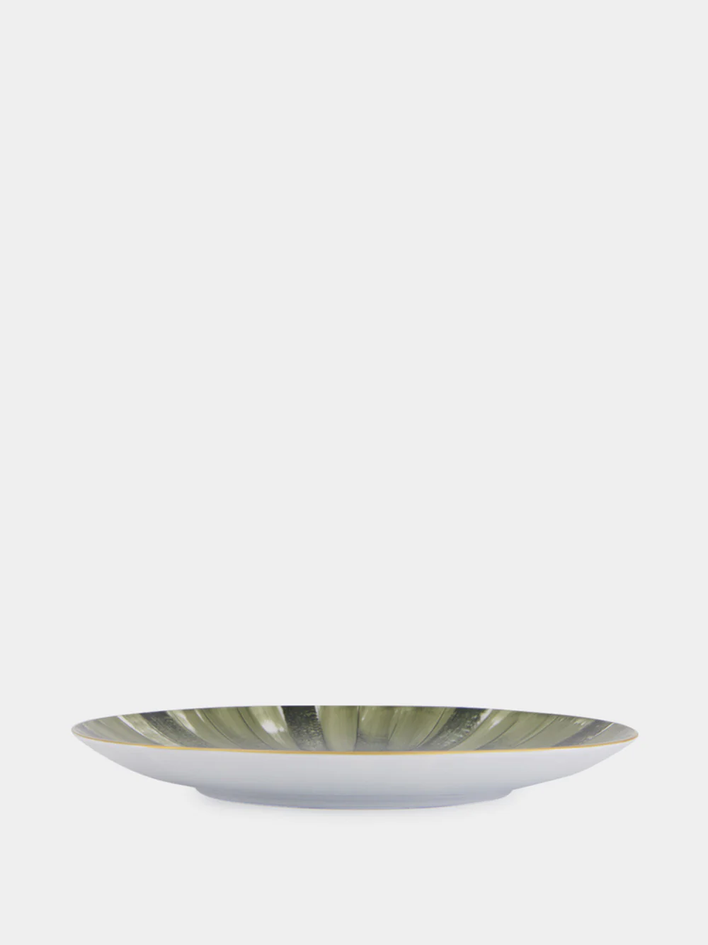 Dinner Plate Coupe Panache in Snake Green and Khaki - Image 3