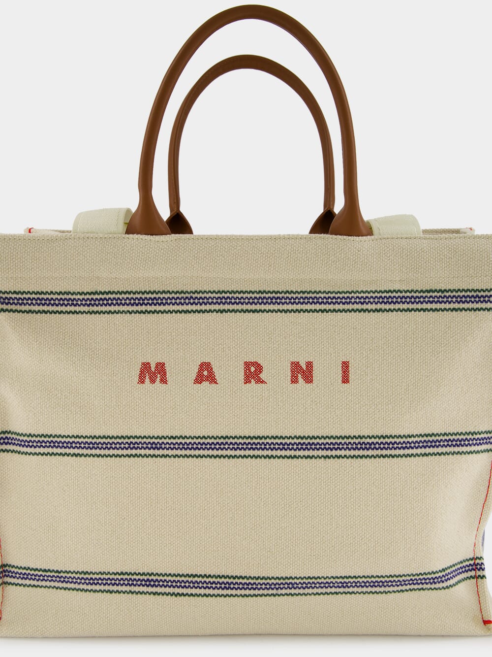 Embroidered Logo Canvas Tote - Image 6