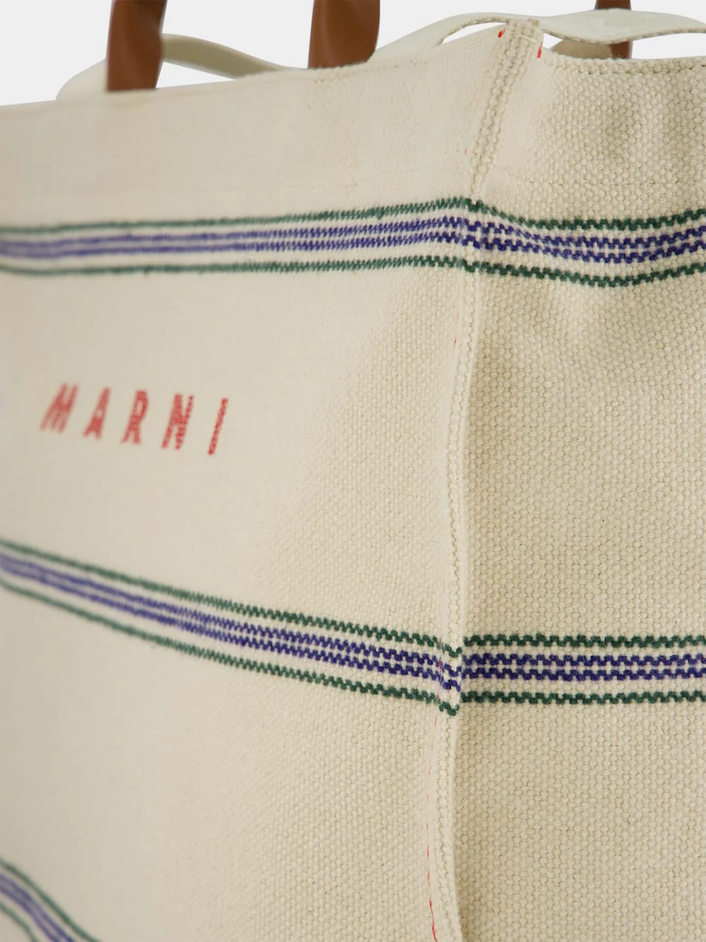 Embroidered Logo Canvas Tote - Image 7