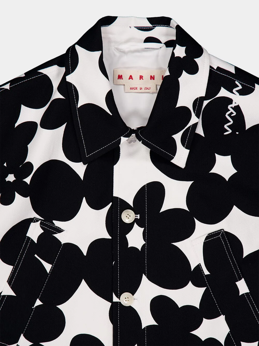 Black and White Dillies Print Jacket - Image 3