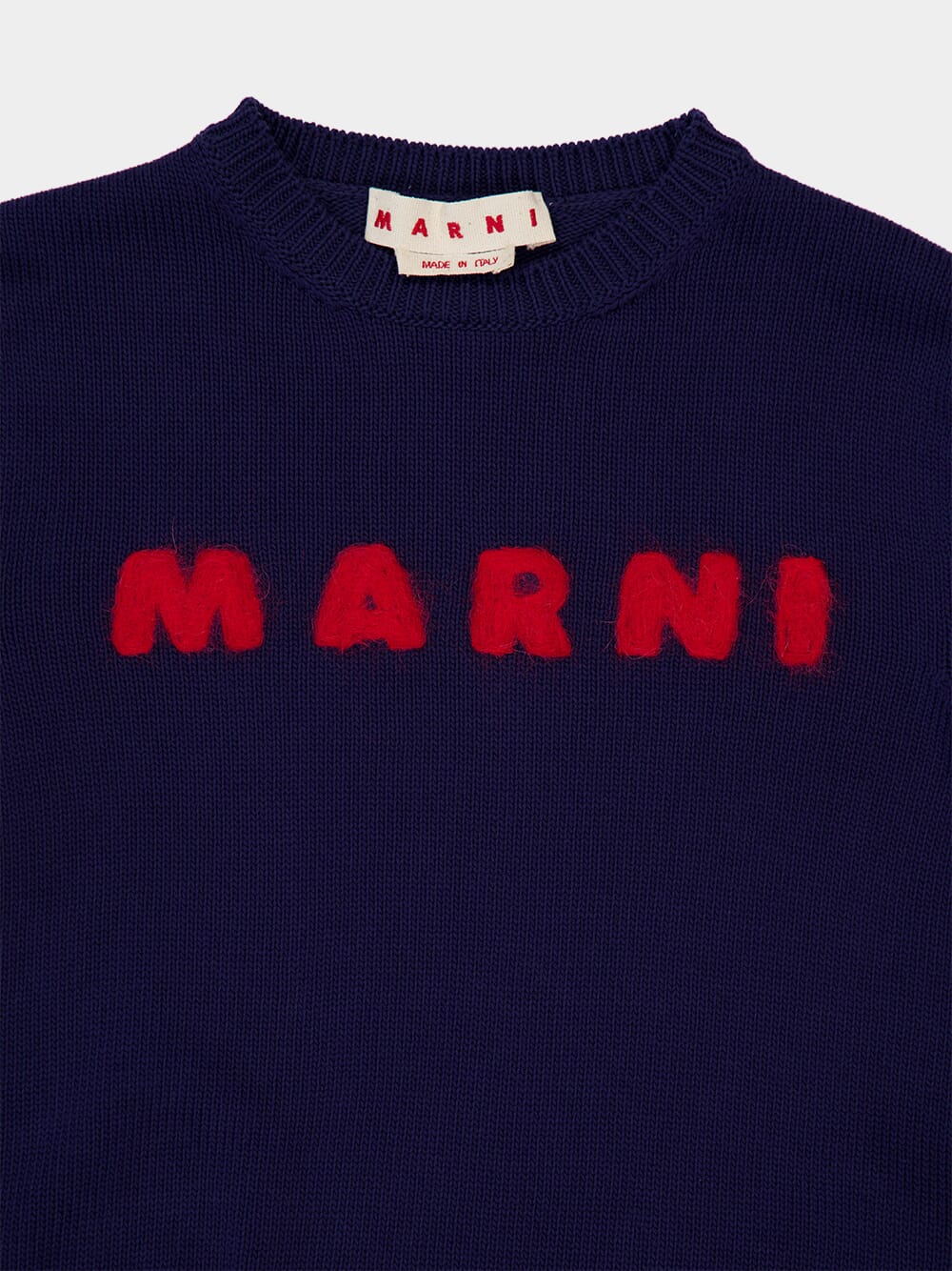 Blue Cotton Sweater - Image 3