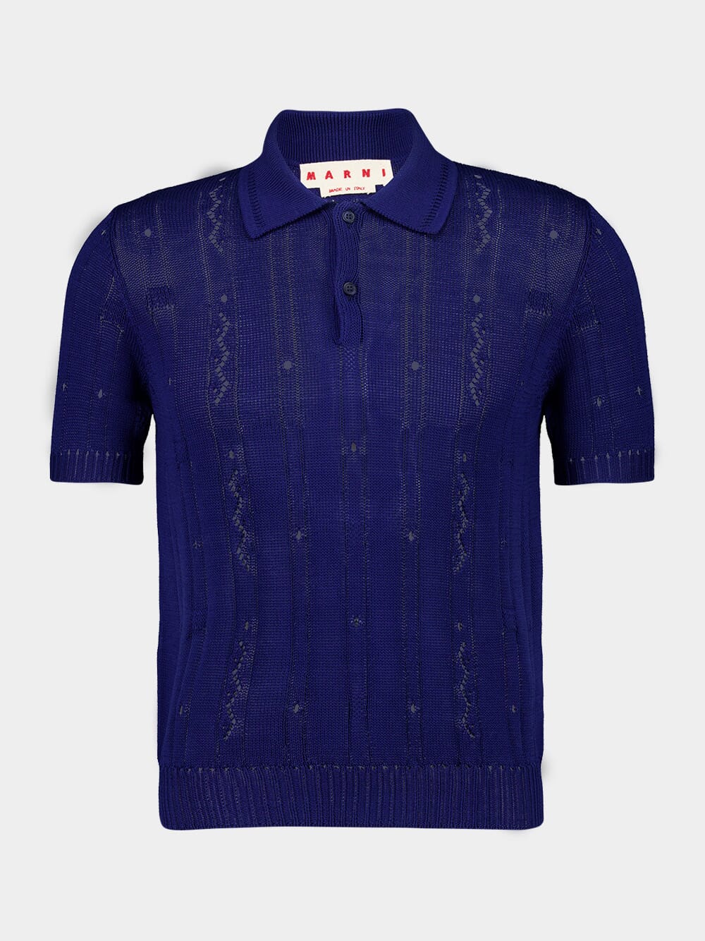 Bluette Knit Cotton Polo Shirt - Image 5