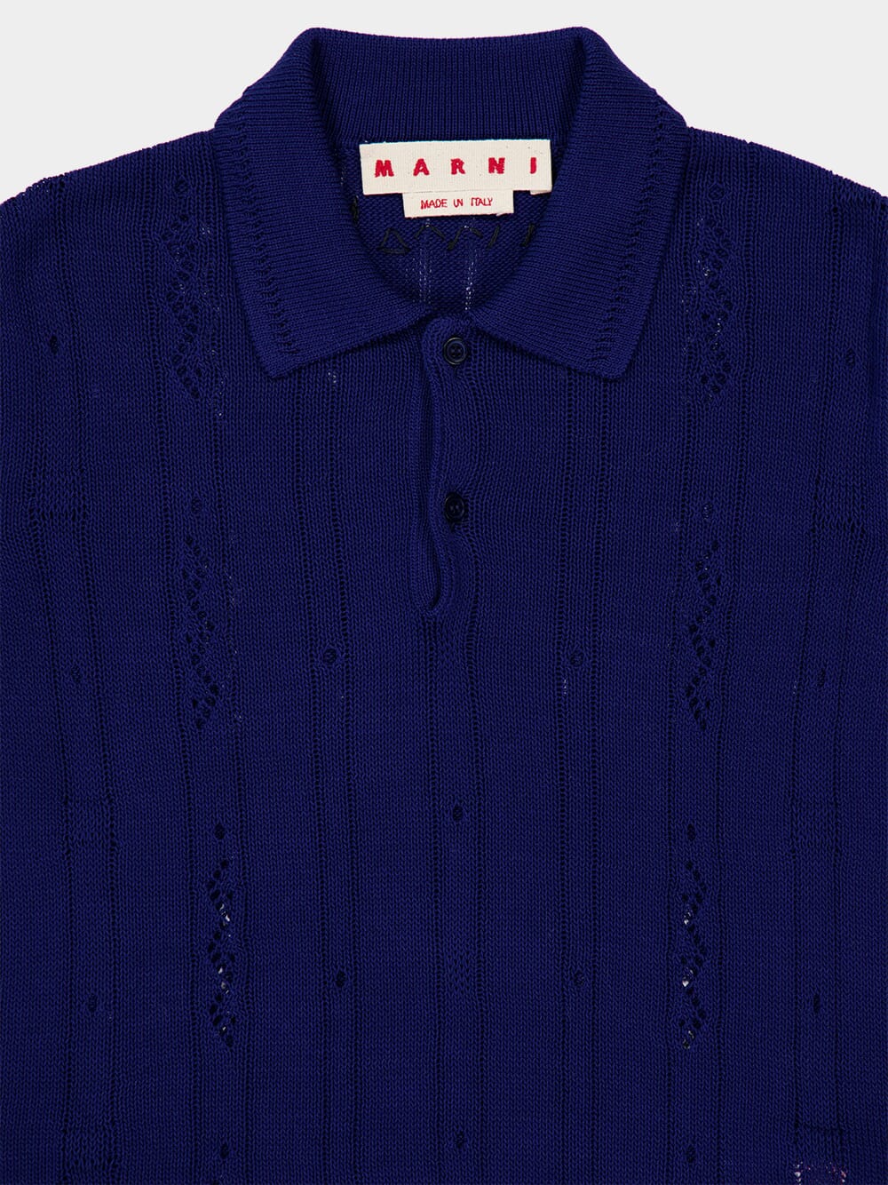 Bluette Knit Cotton Polo Shirt - Image 7