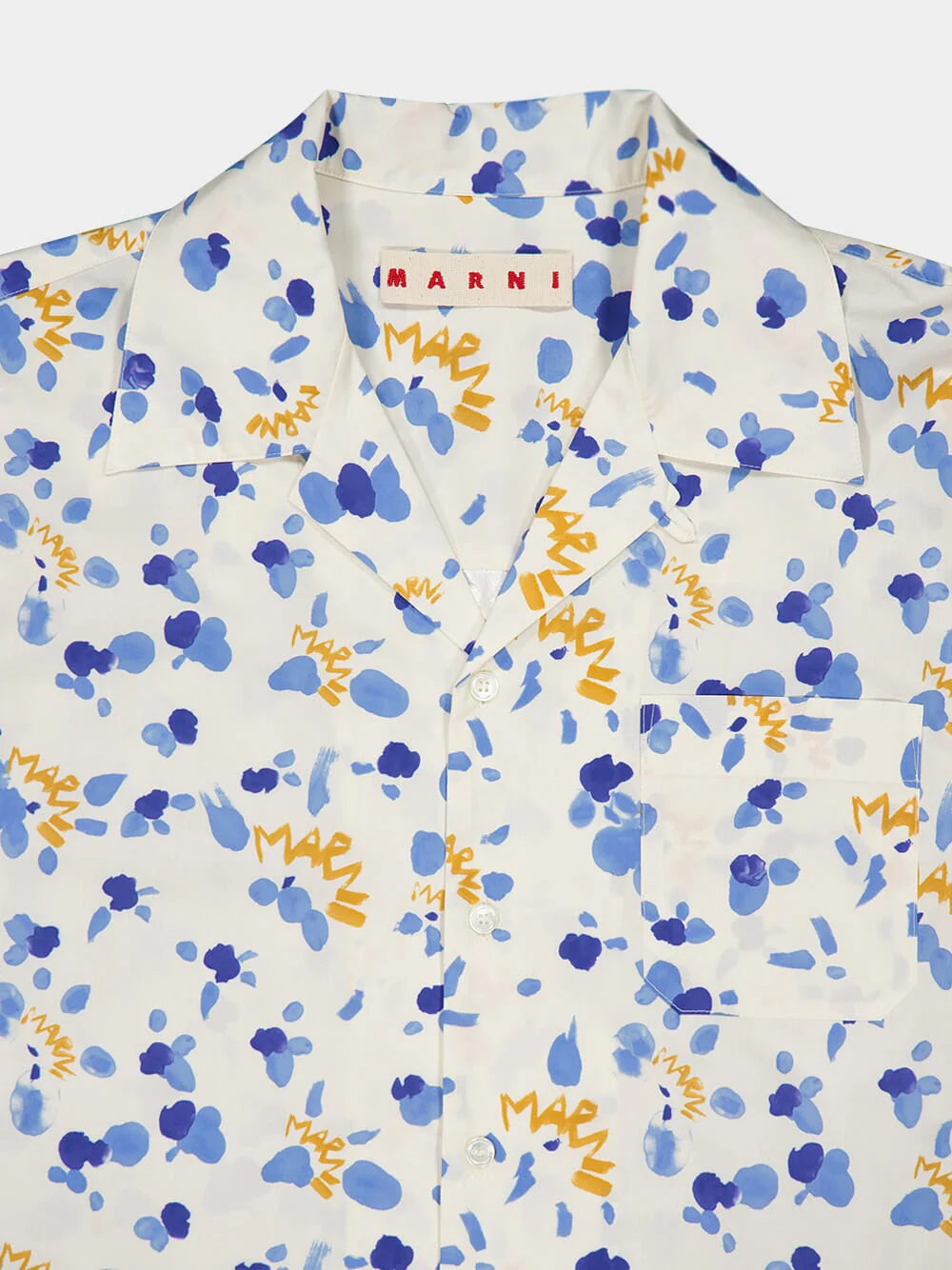 Floral Print Logo Shirt - Image 5