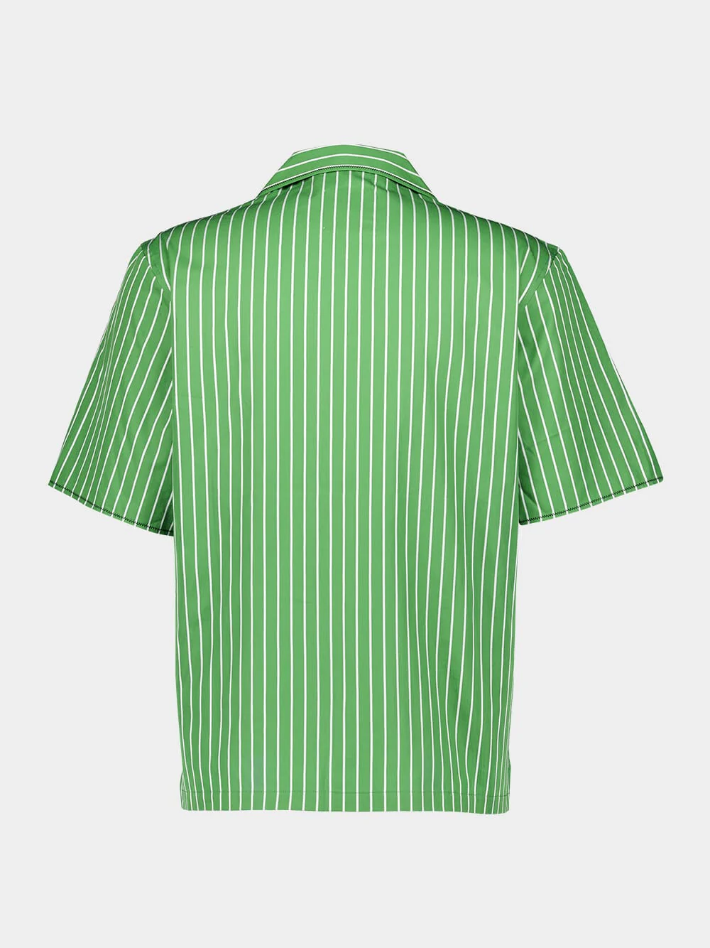 Green Striped Shirt - Image 2