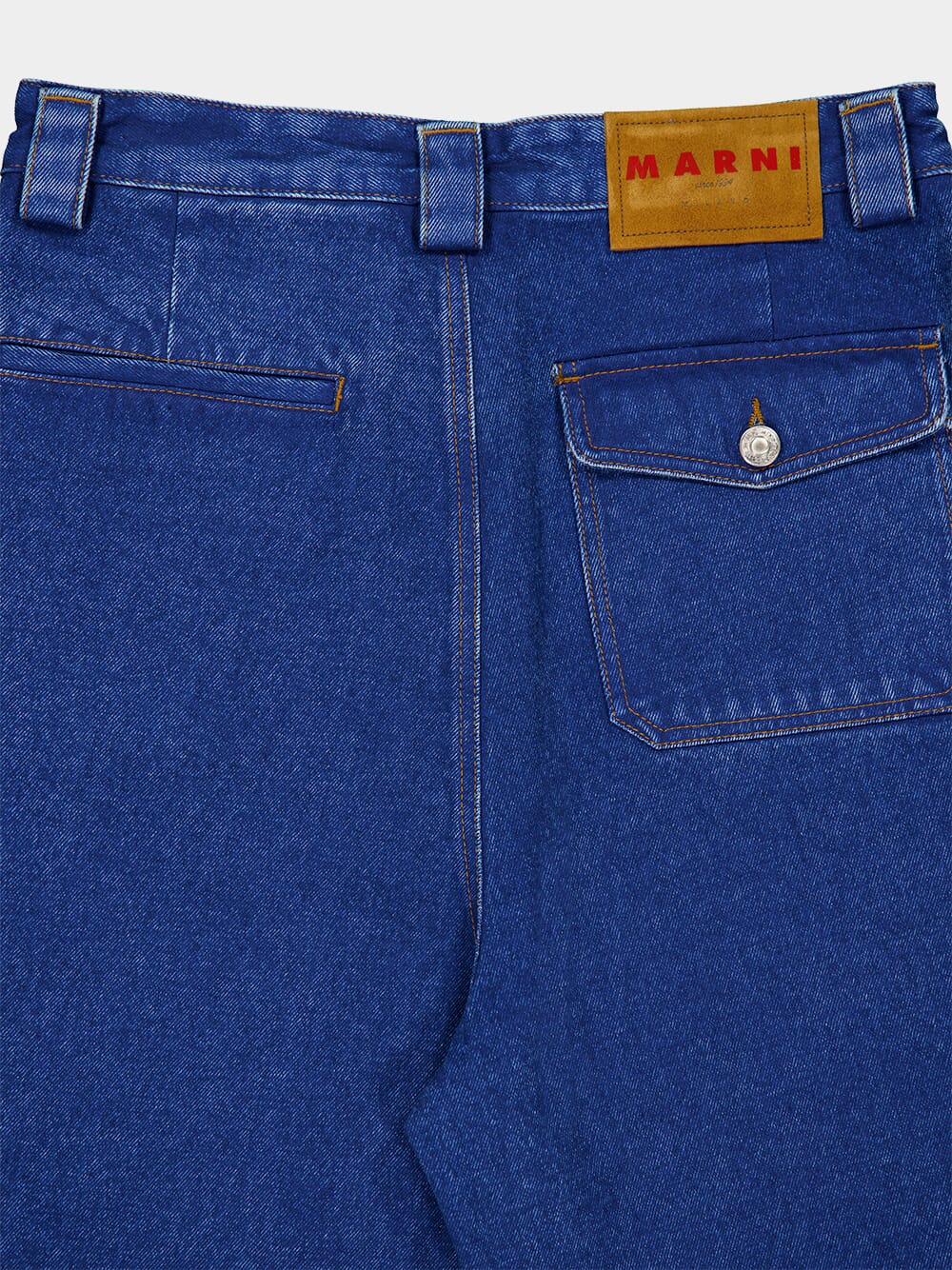 Straight-Leg Denim Trousers - Image 4